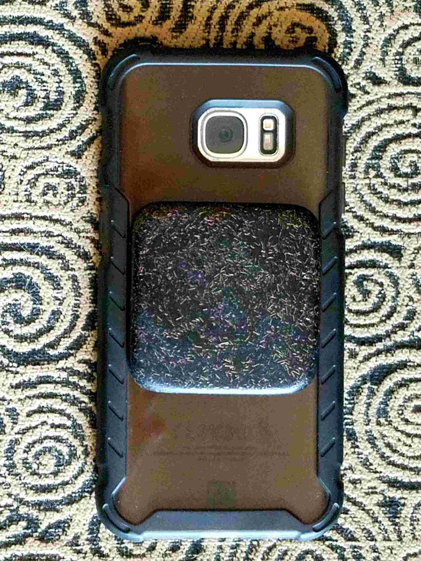 Andy's Black Sun Orgonite® Buttons protect and shield you from harmful EMF Pollution. These Orgone Generators® are designed to fit on your cell phone case. Each Black Sun Button contains Andy's famous "Black Sun Blend"