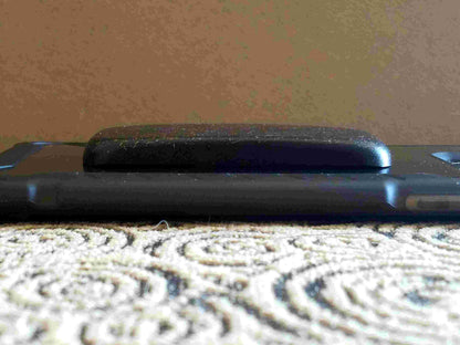 Andy's Black Sun Orgonite® Buttons protect and  shield you from harmful EMF Pollution. These Orgone Generators® are designed to fit on your cell phone case. Each Black Sun Button contains Andy's famous "Black Sun Blend"