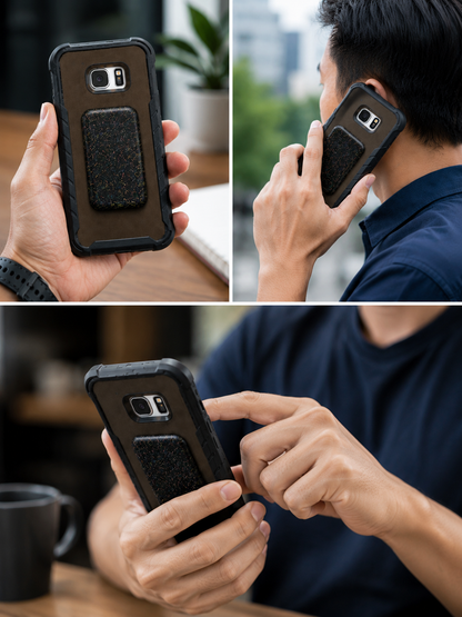EMF Sticker Shield – Black Sun Orgonite Cell Phone Radiation Blocker