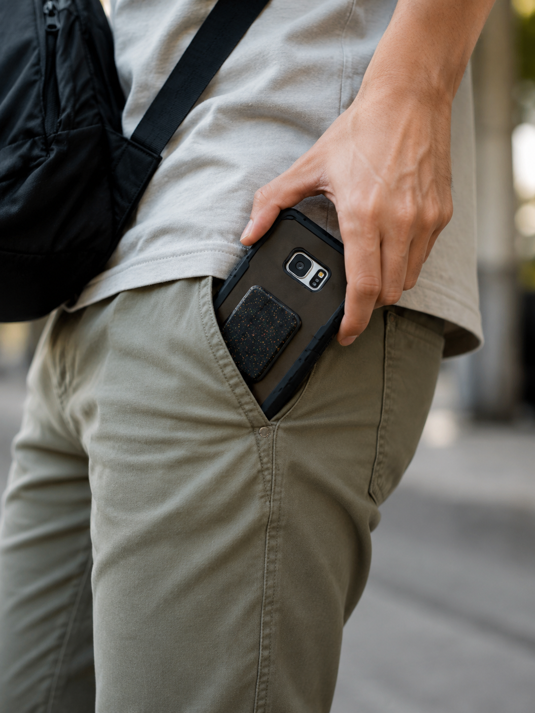 EMF Sticker Shield – Black Sun Orgonite Cell Phone Radiation Blocker