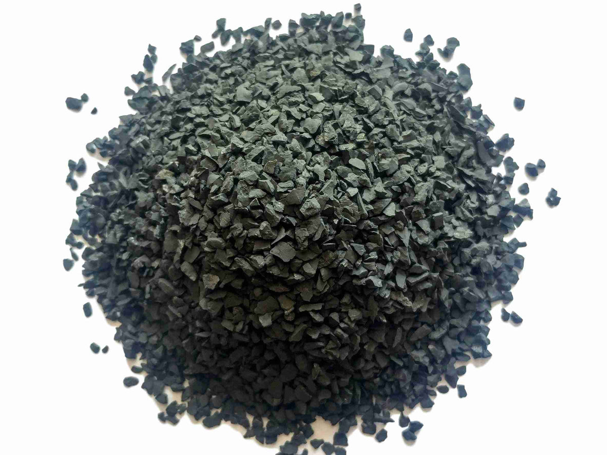 Andy's Black Shungite Chips are 100% Authentic and are mined from Karelin Russia. These rough chips have a consistent size and texture making them perfect for jewelry, arts & crafts, or making powerful orgones.