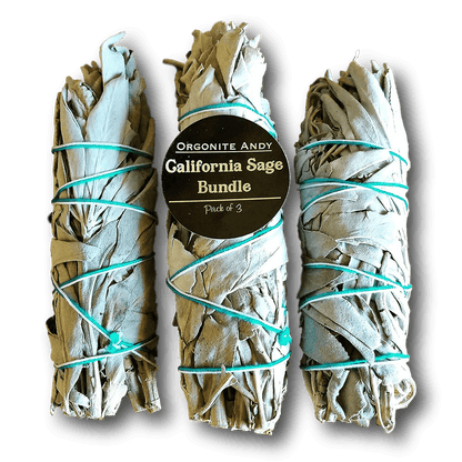  California White Sage Bundles pack of 3